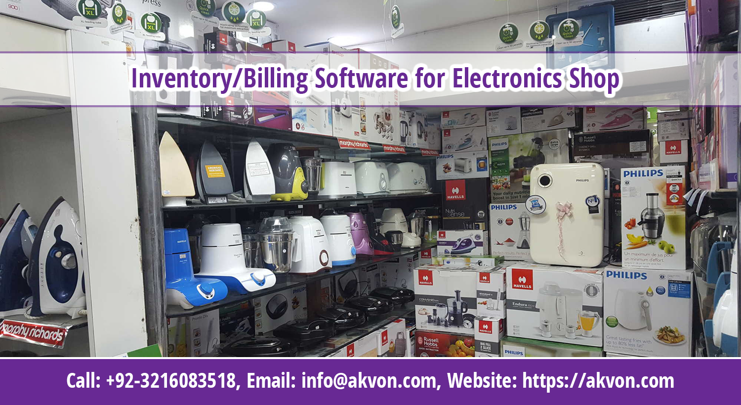 Electronics Wholesale Shop Software