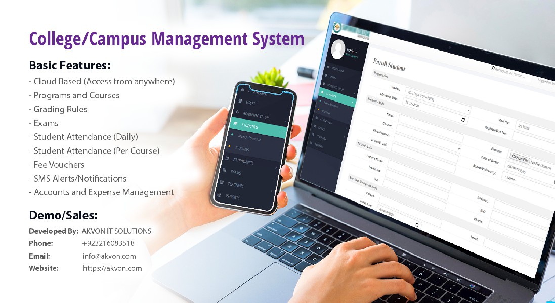 College Management Software with Accounts in Pakistan