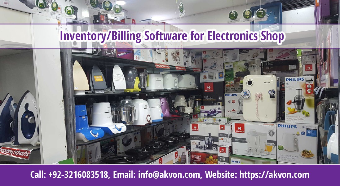 Electronics Distributor and Wholesale Shop Software